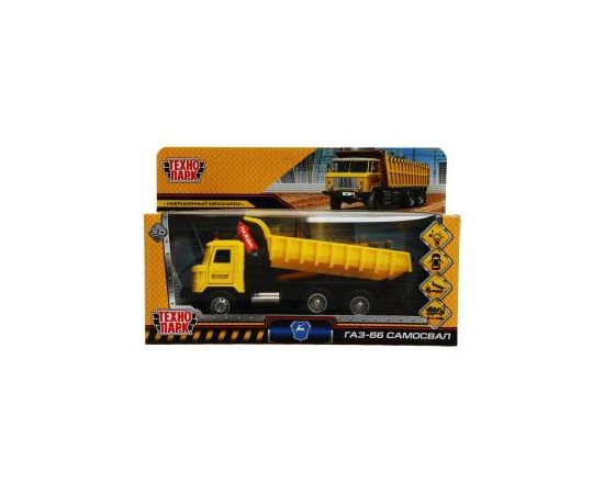 Машина металл свет-звук ГАЗ - 66 САМОСВАЛ 18 см, двер, подв.дет., инер 339295 339295