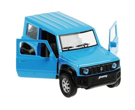 Машина металл SUZUKI JIMNY 11,5 см, двери, багаж, инерц, синий 342358 342358