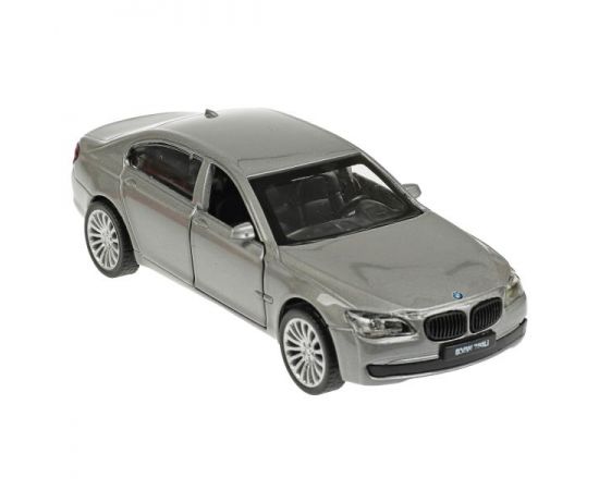 Машина металл BMW 760 li, 11,4 см, двери, инерция, темно-серый 350618 350618