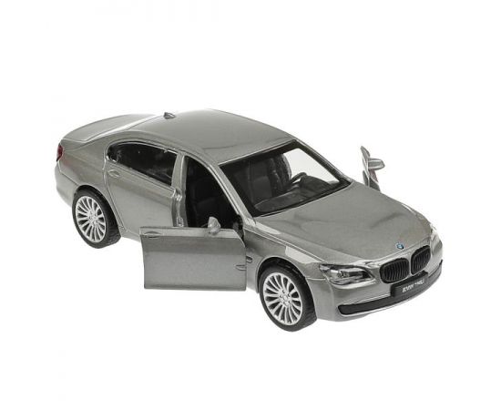 Машина металл BMW 760 li, 11,4 см, двери, инерция, темно-серый 350618 350618