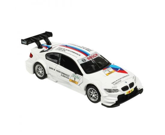 Машина металл BMW m3 dtm, 11,3 см, двери, инерция, белый 350622 350622