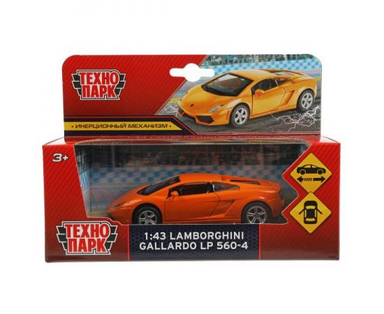 Машина металл lamborghini gallardo lp560-4, 11,4 см 350623 350623