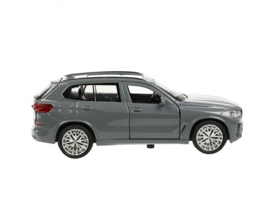 Машина металл BMW X5 M-SPORT 12 см, двери, багаж, инерц, мокрый асфальт 359073 359073