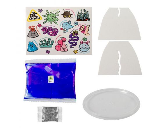 Научно-познавательный набор "Сияющий риф", синий, модели «Re-Агенты» EX008T EX008T