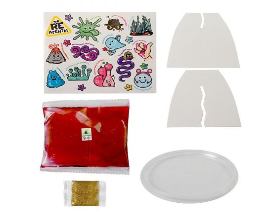 Научно-познавательный набор "Сияющий риф", красный, модели «Re-Агенты» EX009T EX009T