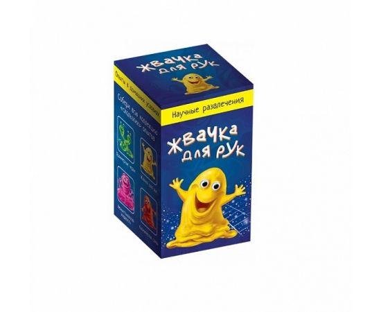 Научно-познавательный набор "Жвачка для рук", желтый, модели «Re-Агенты» EX017T EX017T