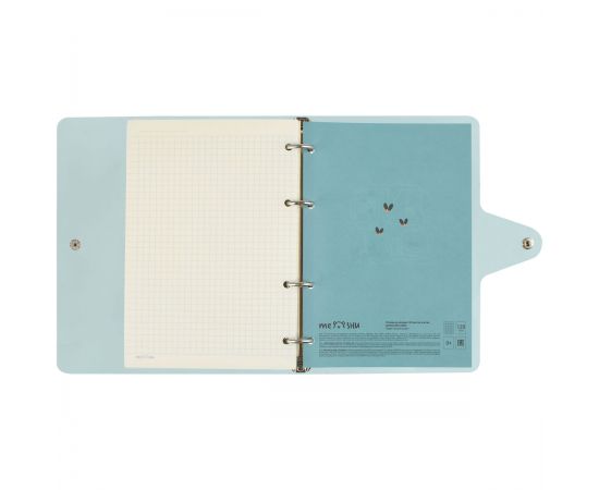 Тетрадь на кольцах 120л., А5, клетка MESHU "Quack-Quack", с пластиковой обложкой MS_50662