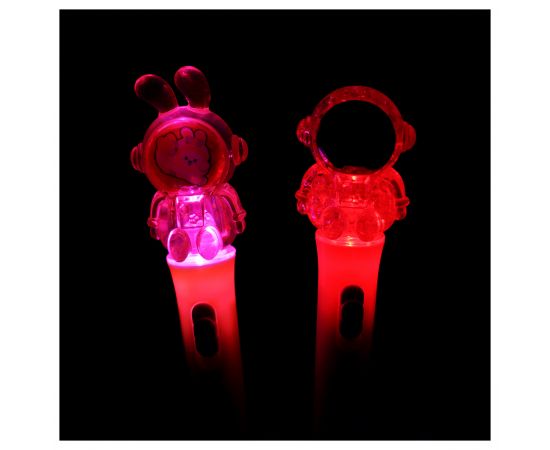 Ручка шариковая MESHU "Spaceheroes", светящаяся, синяя, 0,5мм, корпус ассорти MS_51315