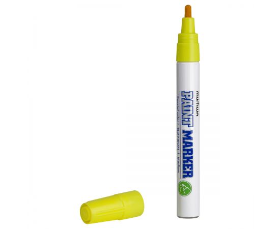 Маркер-краска Munhwa желтая, 4,5мм, "Neon", нитро-основа NPM-08