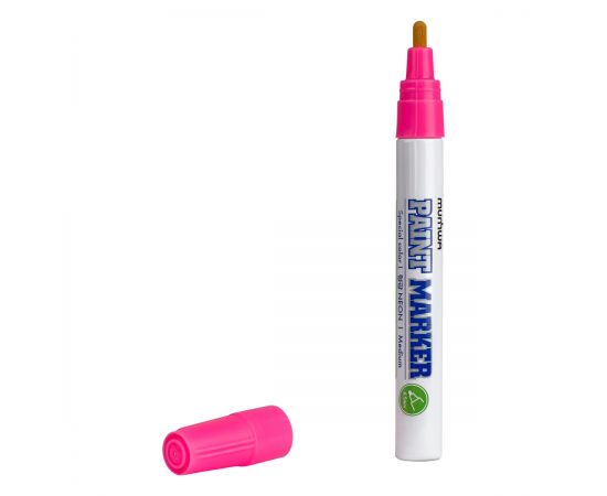 Маркер-краска Munhwa розовая, 4,5мм, "Neon", нитро-основа NPM-10