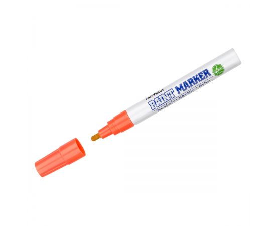 Маркер-краска Munhwa оранжевая, 4,5мм, "Neon", нитро-основа NPM-11