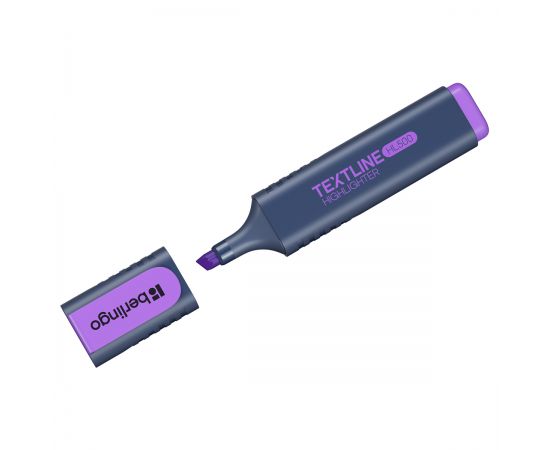 Текстовыделитель Berlingo "Textline HL500" фиолетовый, 1-5мм T7014