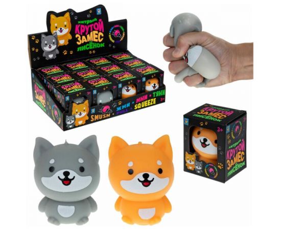 Крутой замес, 1toy Крутой замес, хитрый лисенок  2 цв. В асс Т23815 Т23815