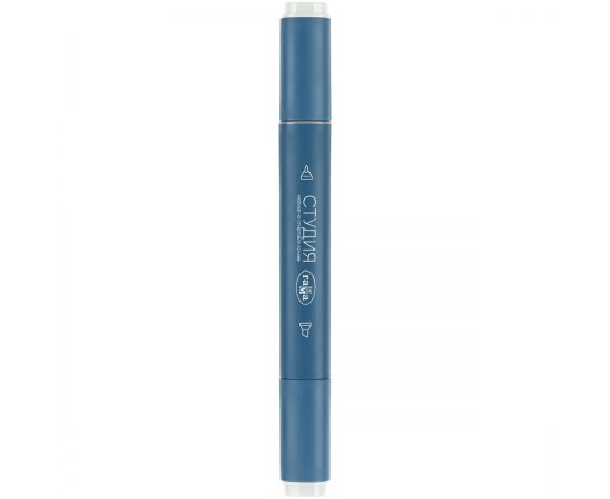 Маркер двусторонний для скетчинга Гамма "Студия", блендер, корпус трехгранный, пулевид./клиновид. наконечники 1204M0000