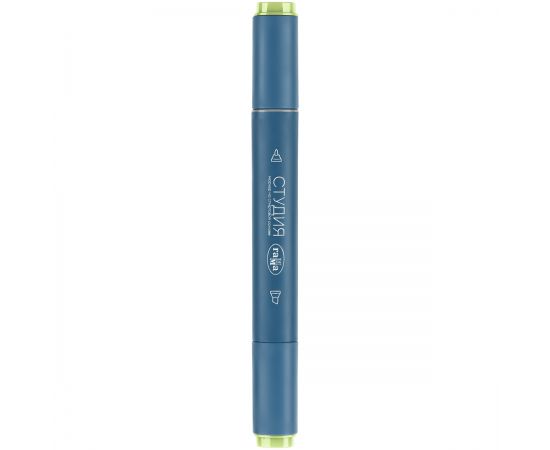 Маркер двусторонний для скетчинга Гамма "Студия", грушевый, корпус трехгранный, пулевид./клиновид. наконечники 1204M2288