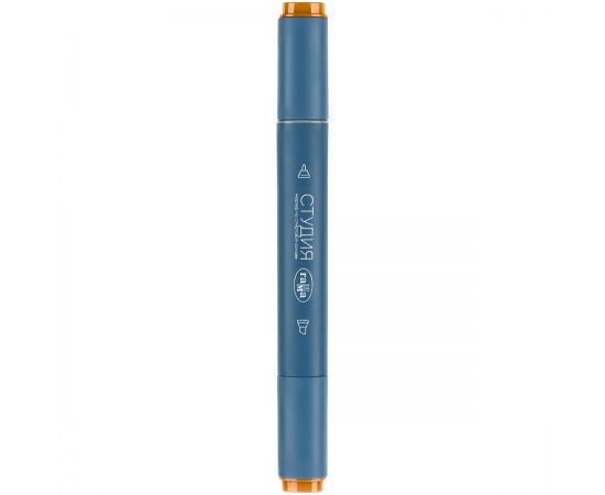 Маркер двусторонний для скетчинга Гамма "Студия", бежевый золотистый, корпус трехгранный, пулевид./клиновид. наконечники 1204M7510