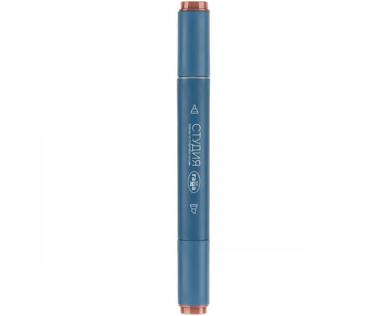 Маркер двусторонний для скетчинга Гамма "Студия", карамельный, корпус трехгранный, пулевид./клиновид. наконечники 1204M7565