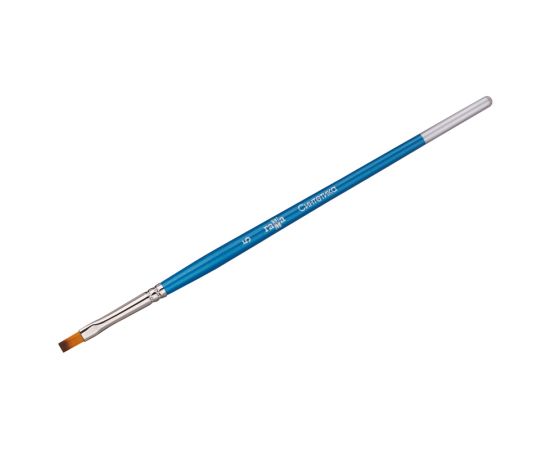 Кисть синтетика Гамма, плоская №05 280618.08.05