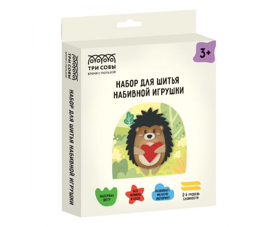 Набор для шитья игрушки ТРИ СОВЫ "Зайка" ИФ_52421