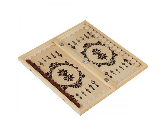 Игра настольная ТРИ СОВЫ "Нарды", с деревянной доской 40*40см НИ_343620