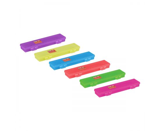 Пенал-футляр для кистей Гамма, 350*90*35мм, пластик, ассорти 10122046