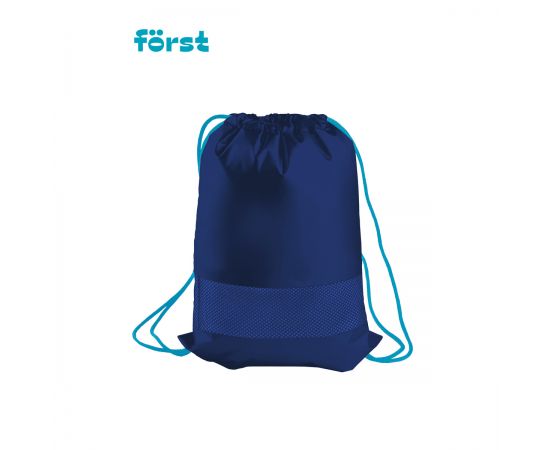 Мешок для обуви 1 отделение Först "Sweet bunny", 350*460мм, вентиляционная сеточка, светоотражающая лента, карман на молнии FT-MS-020313