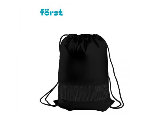 Мешок для обуви 1 отделение Först "Shark party", 350*460мм, вентиляционная сеточка, светоотражающая лента, карман на молнии FT-MS-020316