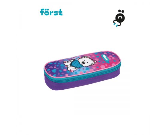 Пенал корпусный 1 отделение, 220*90*45 Först "Best friends", полиэстер FT-PF-050301