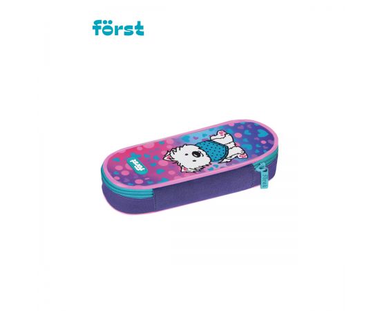Пенал корпусный 1 отделение, 220*90*45 Först "Best friends", полиэстер FT-PF-050301