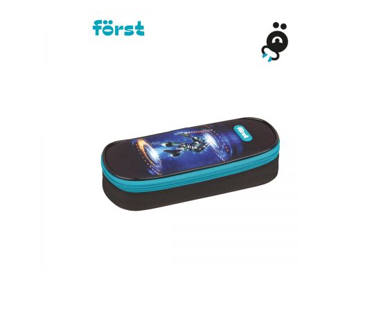Пенал корпусный 1 отделение, 220*90*45 Först "Neo future", полиэстер FT-PF-060307