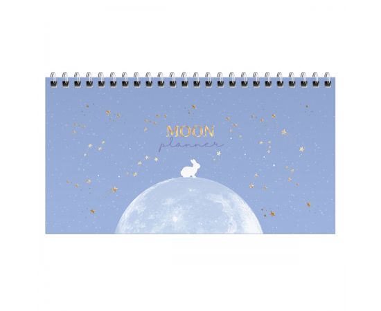 Планер недатированный, 64л., 165*85мм, на гребне MESHU "Moon light" MS_53279