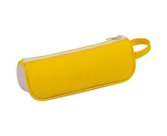 Пенал-косметичка 1 отделение, 1 карман, 215*80*60 Berlingo "Polo yellow", полиэстер PM09110