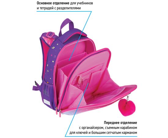 Ранец Berlingo Expert "Husky boy" 37*28*16см, 2 отделения, 2 кармана, анатомическая спинка RU07113