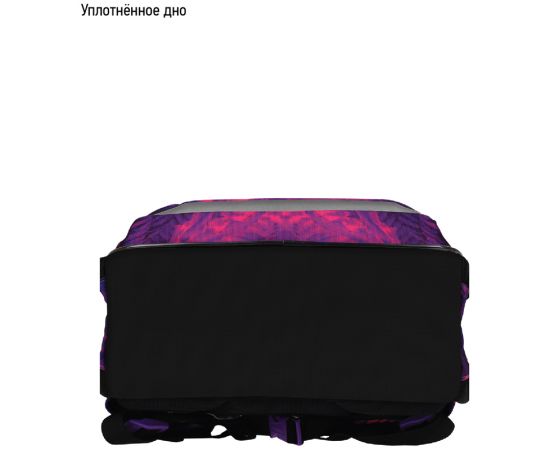 Рюкзак Berlingo Bliss "Flora neon" 40*29*19см, 3 отделения, 2 кармана, анатомическая ЭВА спинка RU08051