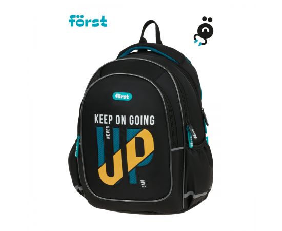 Рюкзак Först F-Cute "Up" 37*29*17см, 3 отделения, 2 кармана, эргономичная спинка FT-RM-100303