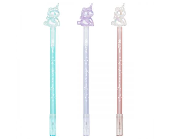 Ручка шариковая MESHU "Unicorn" синяя, 0,5мм, корпус ассорти MS_51276