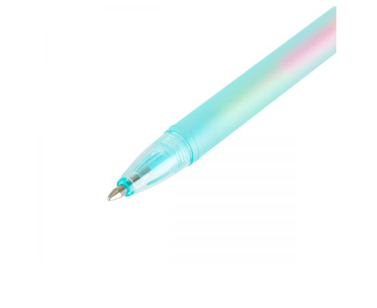 Ручка гелевая MESHU "Bear and Rabbit" радужная, 0,7мм MS_51303