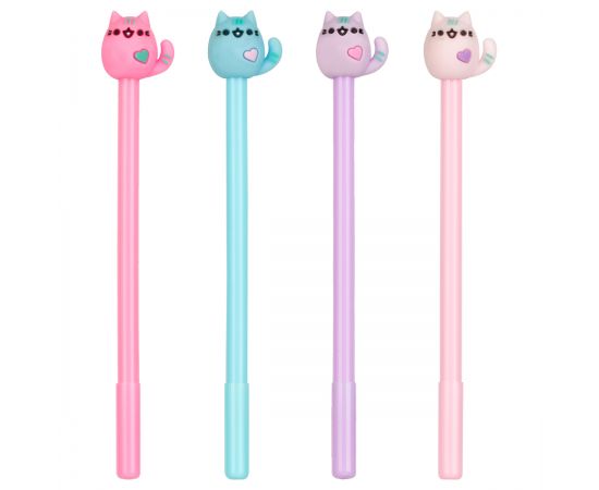 Ручка шариковая MESHU "Meow" синяя, 0,7мм, корпус ассорти MS_52350