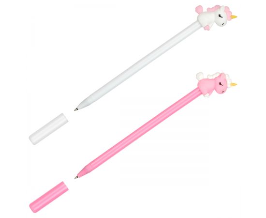 Ручка шариковая MESHU "Sugar" синяя, 0,7мм, корпус ассорти MS_52354