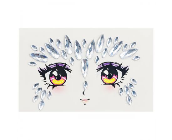 Наклейки-стразы MESHU "Shiny look", 17,5*14,5см, инд. уп., европодвес MS_52670