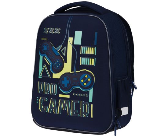 Ранец Berlingo Expert Mini "Gamer" 36*27*14см, 2 отделения, 2 кармана, анатомическая спинка, мешок для обуви RU07153