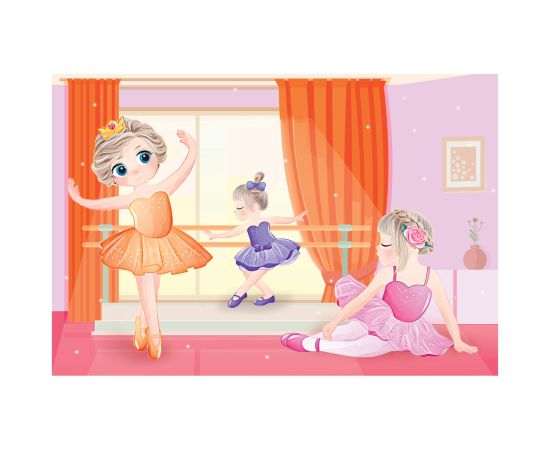 Пазл  104 эл. ТРИ СОВЫ "Балетная школа" ПК104_54565