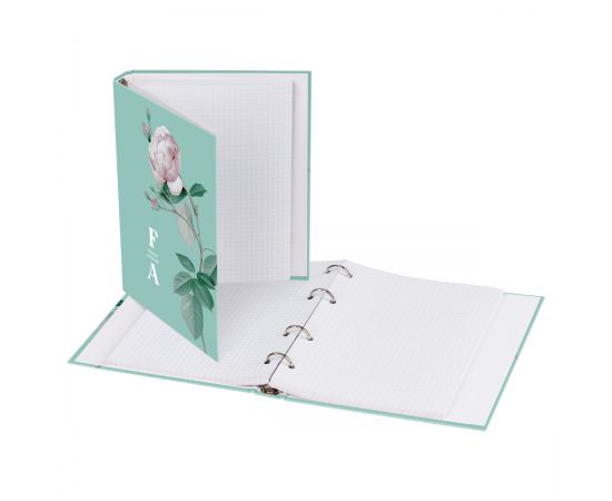 Тетрадь на кольцах А5, 120л., BG "Flower art", матовая ламинация ТТ5к120_лм 11359