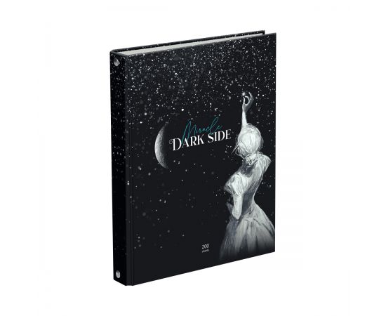 Тетрадь на кольцах А5, 200л., BG "Dark miracle", 4 цвет. блок, глянцевая ламинация ТТ5к200_лг 11378