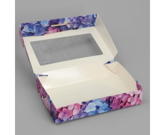 Коробки под конфеты сырники «Гортензия», 20 х 12 х 4 см 10107737
