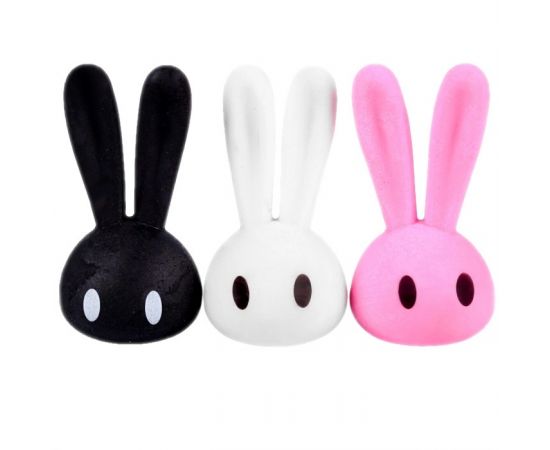 Набор ластиков "Зайка" (3шт/наб) ассорти DV-12613