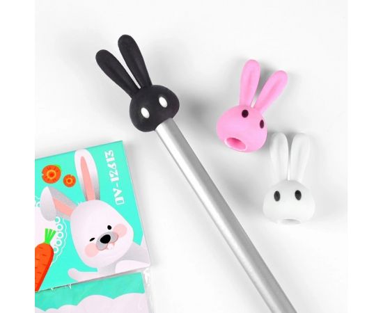 Набор ластиков "Зайка" (3шт/наб) ассорти DV-12613