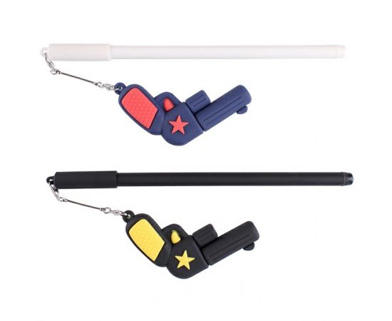 Ручка шариковая синяя  "Пистолет" DV-12932