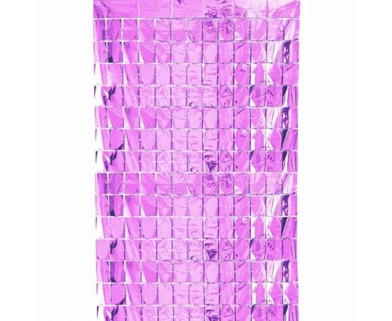 Шторка для фотозоны 1*2 м фуксия DV-H-1221-4