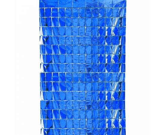 Шторка для фотозоны 1*2 м синяя DV-H-1221-5